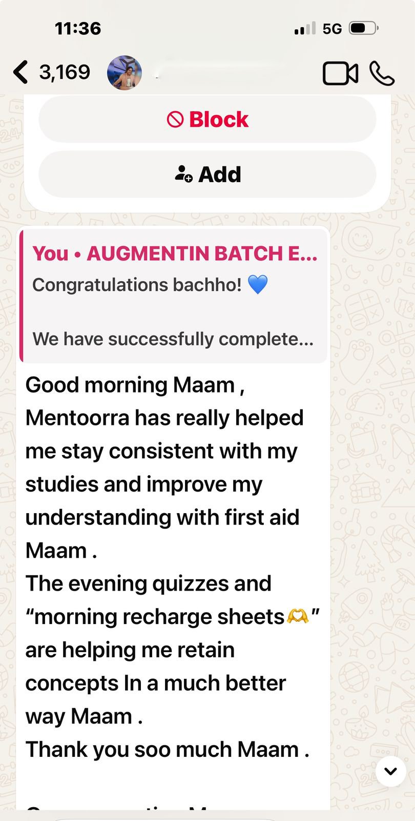 Student Review